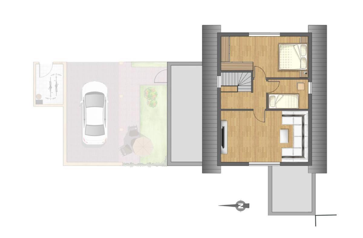 Boddenkahn Villa Born Eksteriør billede